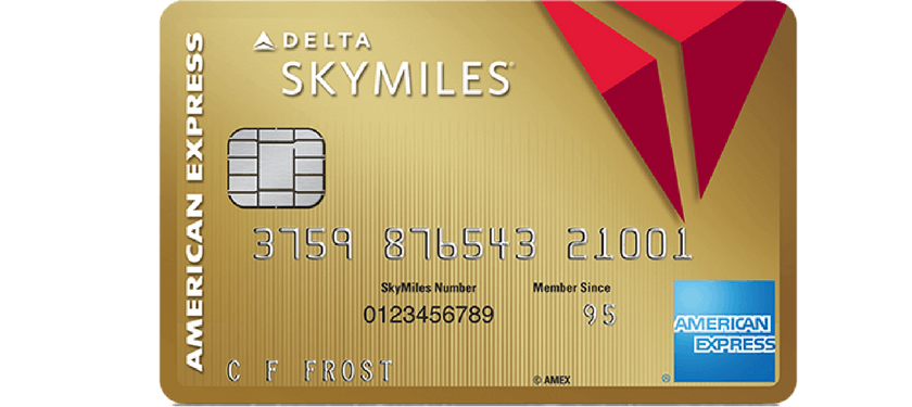 delta skymiles card free bag